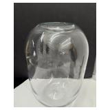 Blenko #8016L  Clear Glass Pill Vase