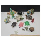 Turtle Collection, Glass, Tin, Clay, Pottery +