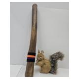 Rain Stick & Squirrel