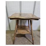 Antique Hall Lamp Table 22 x 28" SEE Pictures
