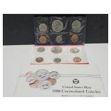 1988 US Mint UNC Coin Set