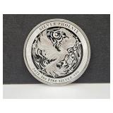 2023 1 oz $2 Dollar Silver Coin