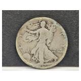 1917 Silver Walking Liberty Half Dollar Coin