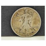 1941 Silver Walking Liberty Half Dollar Coin