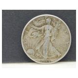 1944 Silver Walking Liberty Half Dollar Coin