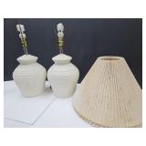 2 Table Top Lamps