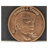 Donald Trump 1 OZ Copper Round