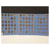 Partial 1941 & Up Penny Book