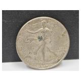 1942 Silver Walking Liberty Half-Dollar Coin