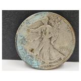 1935 Silver Walking Liberty Half-Dollar Coin