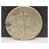1942 Silver Walking Liberty Half-Dollar Coin