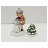 Goebel Hummel Gift For Snowman, Tree , up to 3"