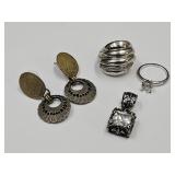 Size 7 Rings, Costume Jewelry Lot