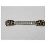 VTG Sterling Silver Signed R Francisco Watch Band