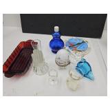 Mini Mortar/Pestle, Blue Glass Swan, Bell++