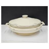 Homer Laughlin Covered Casserole Marigold Pattern
