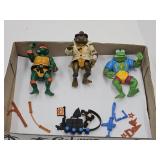 VTG Teenage Mutant Ninja Turtles w Weapons TMNT