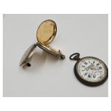 Antique Bucherer & E Chappement Full Hunter Case