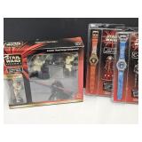 Star Wars Toy Set Watches All NIP