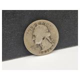 1936 Silver Washington Quarter Coin