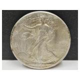 1940 Silver Walking Liberty Half-Dollar Coin