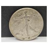 1942 Silver Walking Liberty Half-Dollar Coin