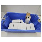 1 Storage Tote Bin & 8  LED Light Bulbs