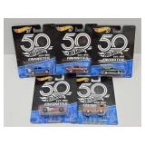 NIP 50th Anniversary HOT Wheel Toy Cars