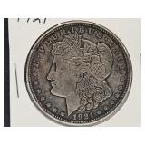 1921 Silver Moregan Dollar Coin