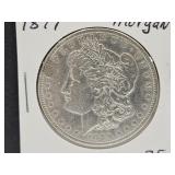 1879 Silver Morgan Dollar Coin