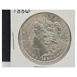 1886 Silver Morgan Dollar Coin