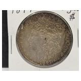 1897  Silver Morgan Dollar Coin