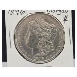 1896 Silver Morgan Dollar Coin