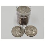 1976 Bicentennial 10 dollar roll of half dollars