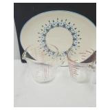 MCM Made In America 14 " Platter, 2 C & 4C Measure
