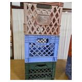 3 Milk Crates