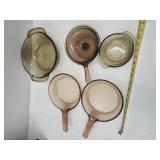 Vision Glass Skillets & Bowls See Sizes