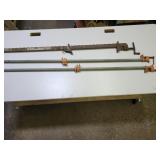 3 Bar Clamps 48" to 52" L