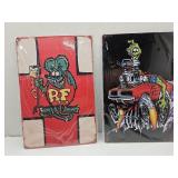 New Rat Fink Metal Signs 8" x 12"