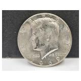 40% 1969 Kennedy Half Dollar Coin