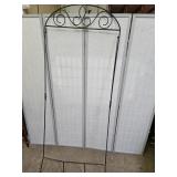 Metal Garden Trellis 2 piece