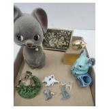 VTG Mouse Lot Japan BobbleHead, Toothpicker, +