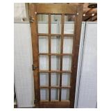 French Door minus one pane 32  X 80 "h