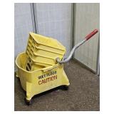 Commercial Mop Bucket Yellow
