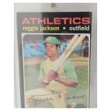 Athletics Reggie Jackson Rookie Card