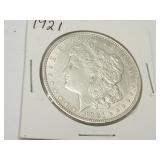 1921 Silver Morgan Dollar Coin