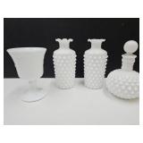 IMperial Glass Hobnail Milk Glass +