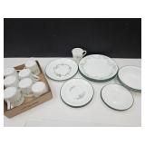 Corelle Ivy Pattern Dishes