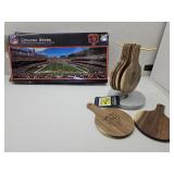 Chicago Bears 1000 Pc Puzzle & 6 Pack Coasters