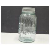 Atlas Strong Shoulder Mason 1 QT Jar w Zinc Lid